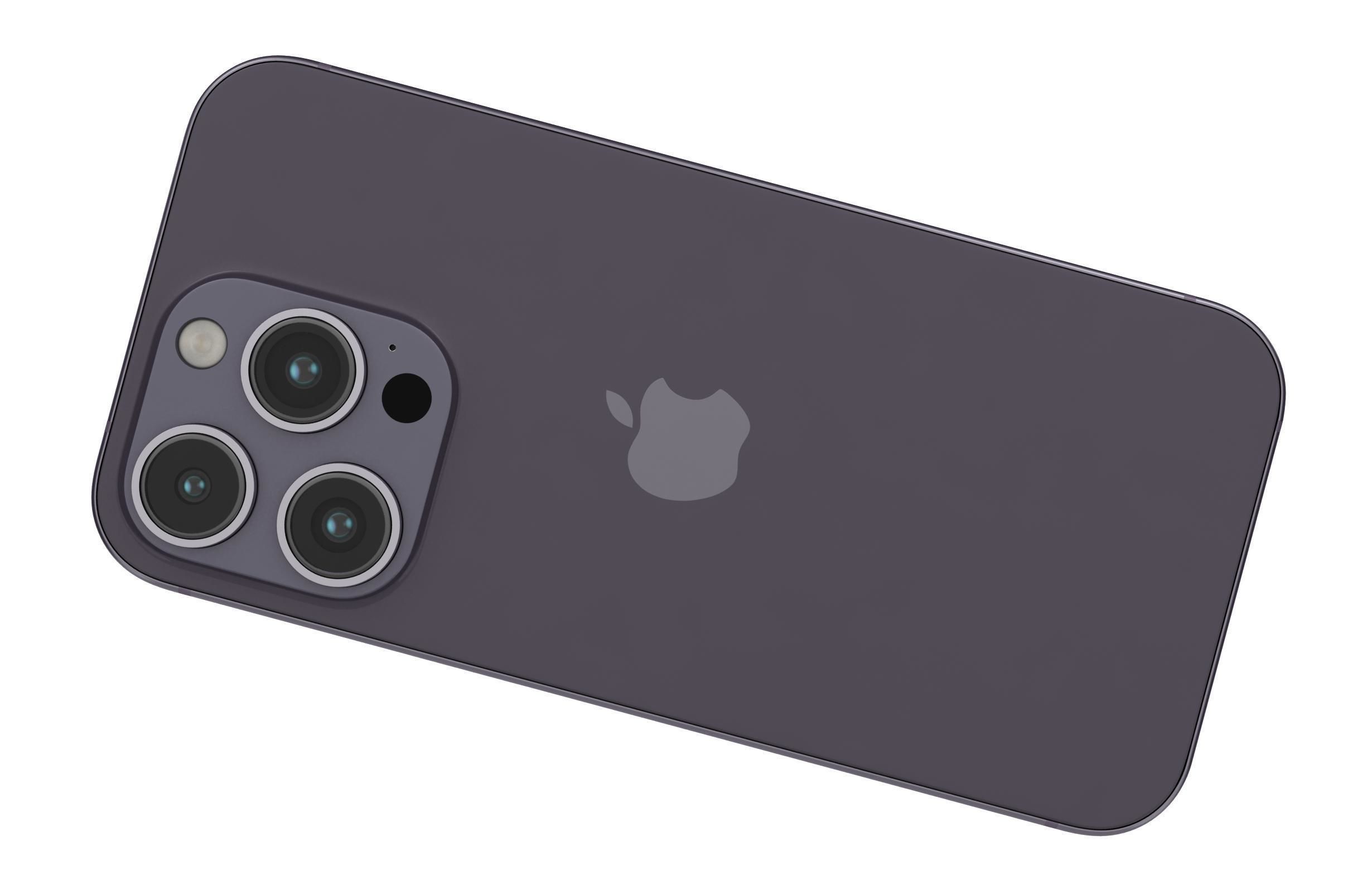 Apple iPhone 14 Pro Max All Colors Low-poly 3D model_35