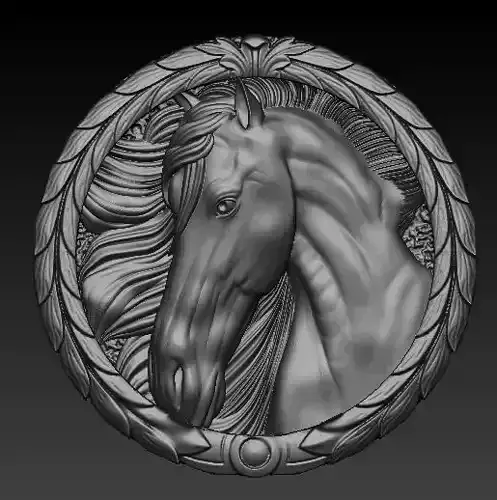 horse pendant