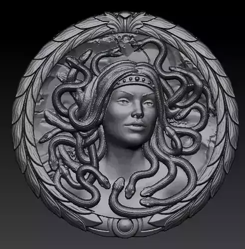 medusa pendant
