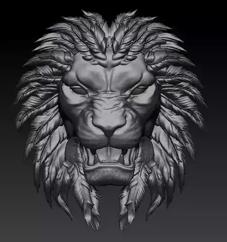lion pendant