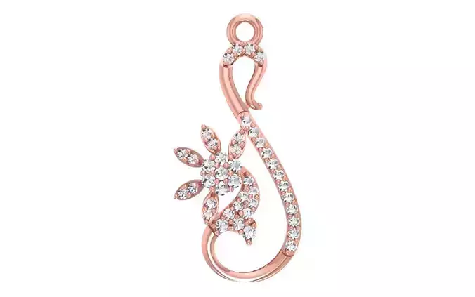 Women Pendants 3dm STL OBJ FBX Renders Details