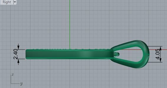 Nice Heart Pendant 2688 3D print model 3D print model_6