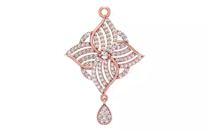 Women Pendants 3dm STL OBJ FBX Renders Details