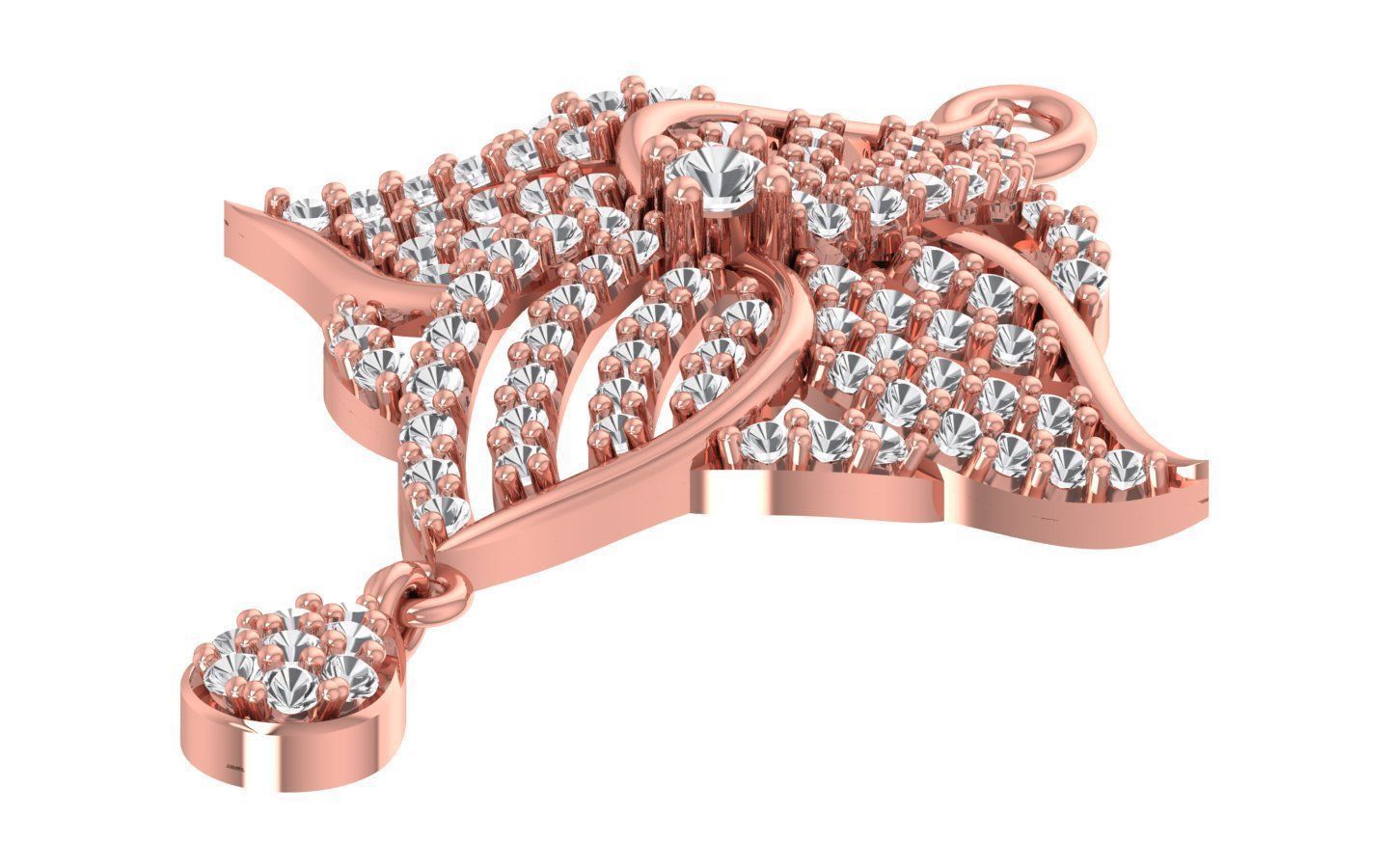 Women Pendants 3dm STL OBJ FBX Renders Details 3D print model_1