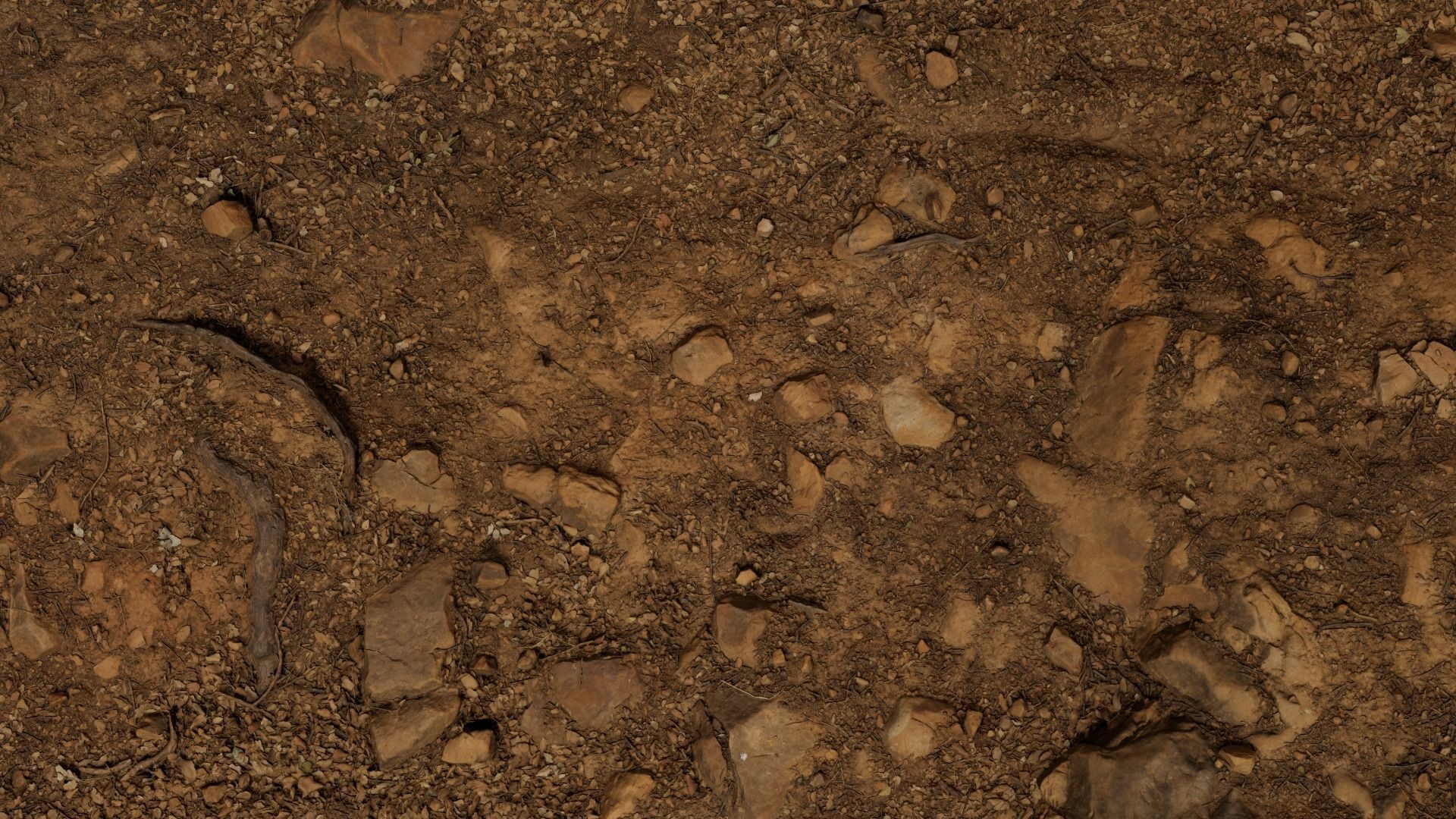 Forest Path 3D model_17