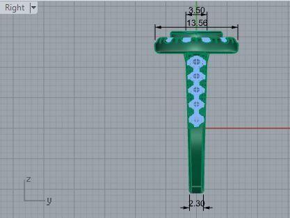 Double Halo Oval diamond ring 2692 3D print model 3D print model_6