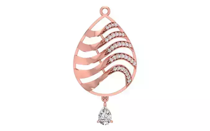 Women Pendants 3dm STL OBJ FBX Renders Details