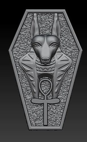 anubis pendant 3D model | CGTrader