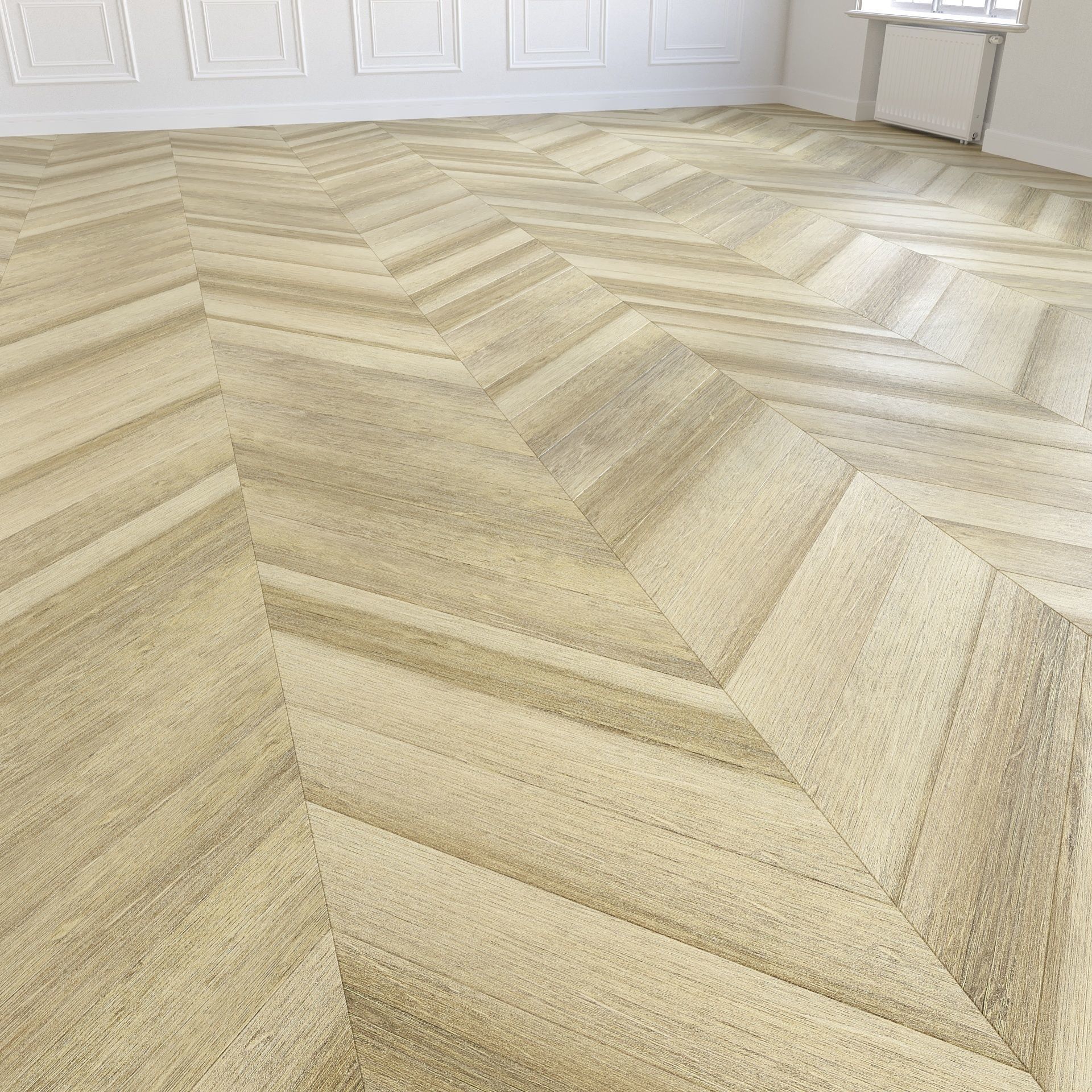 Parquet - Laminate - Wooden floor 3D model_4