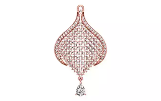 Women Pendants 3dm STL OBJ FBX Renders Details