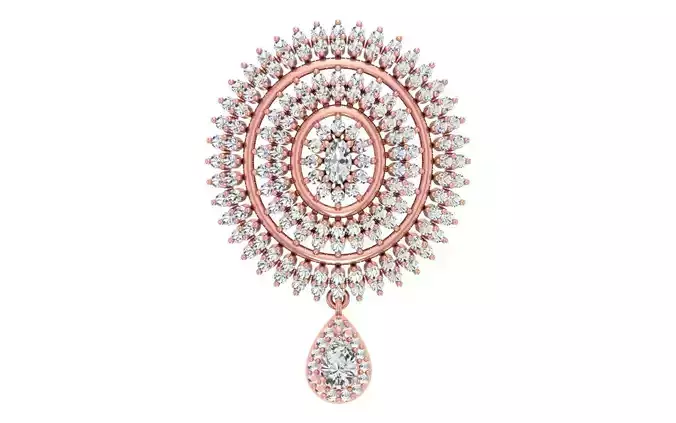 Women Pendants 3dm STL OBJ FBX Renders Details