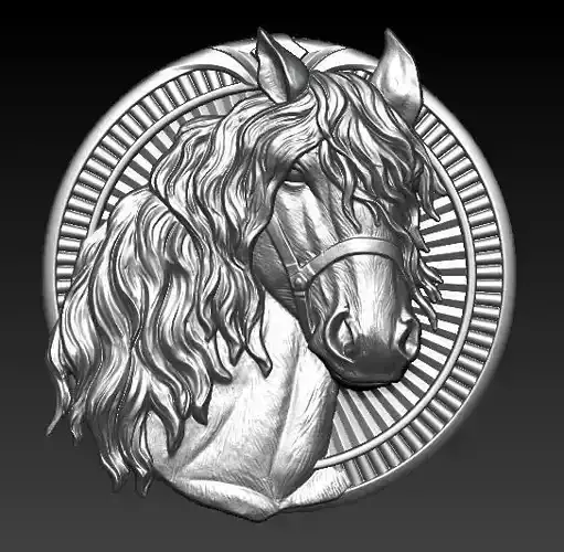 horse pendant