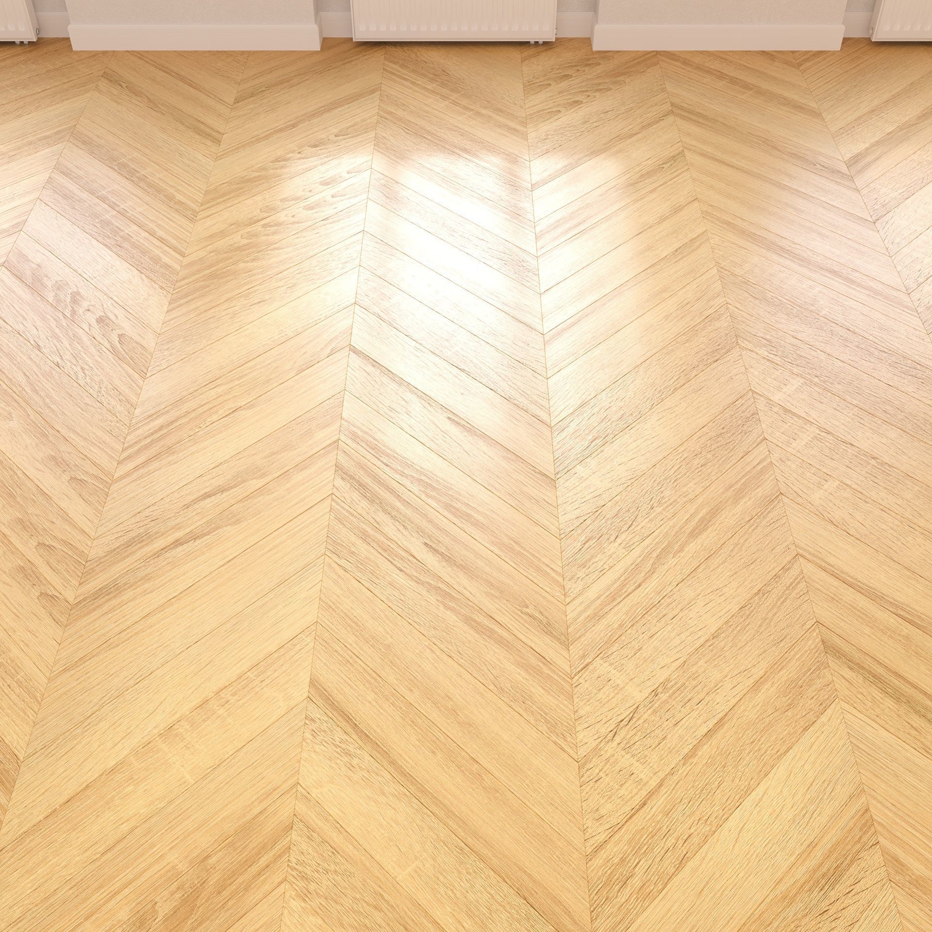 Parquet - Laminate - Wooden floor 3D model_3