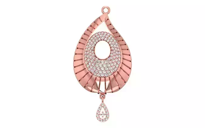 Women Pendants 3dm STL OBJ FBX Renders Details