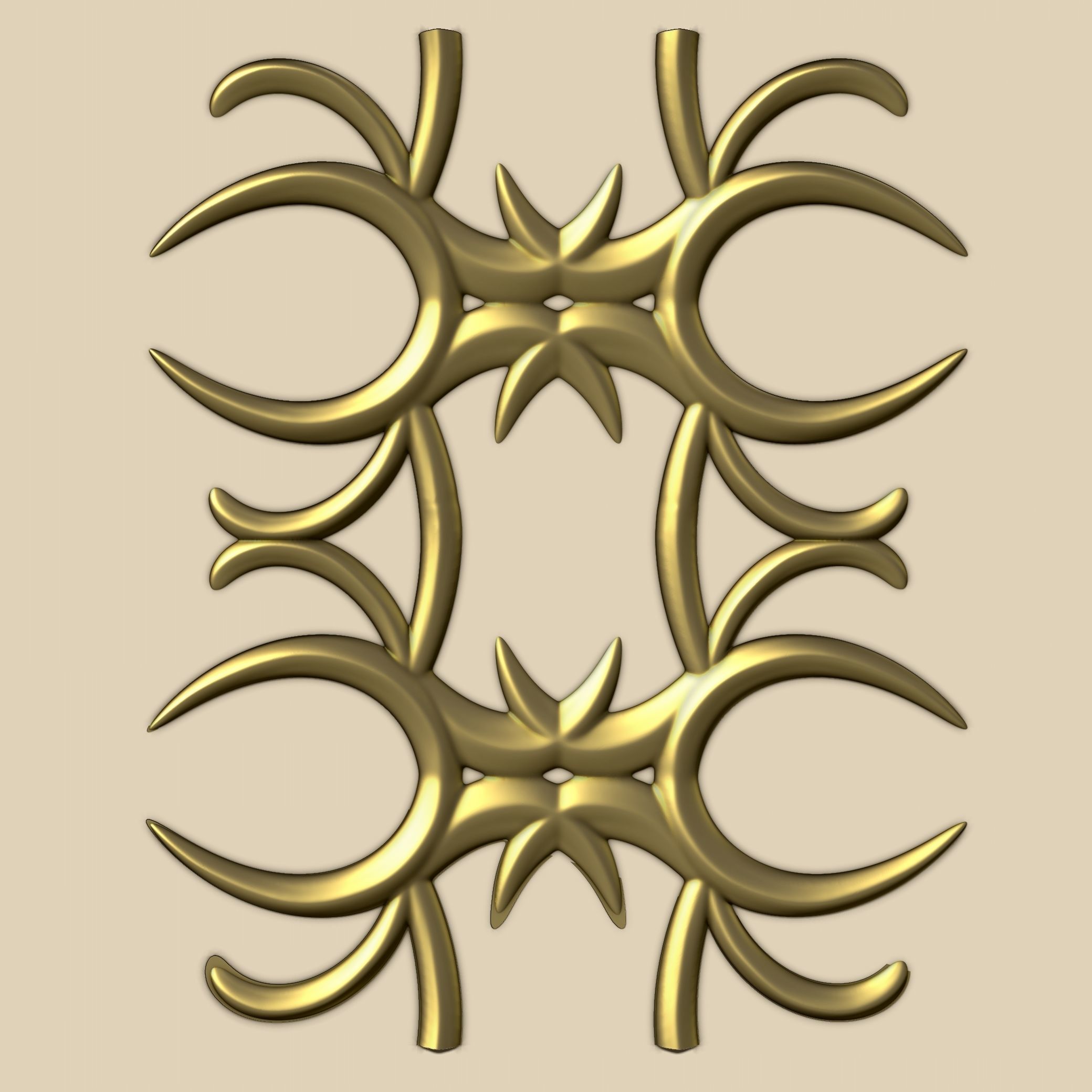 65 Ornaments Brushes - Pack IMM Brushes and 5 Ornament Set 3D model_27