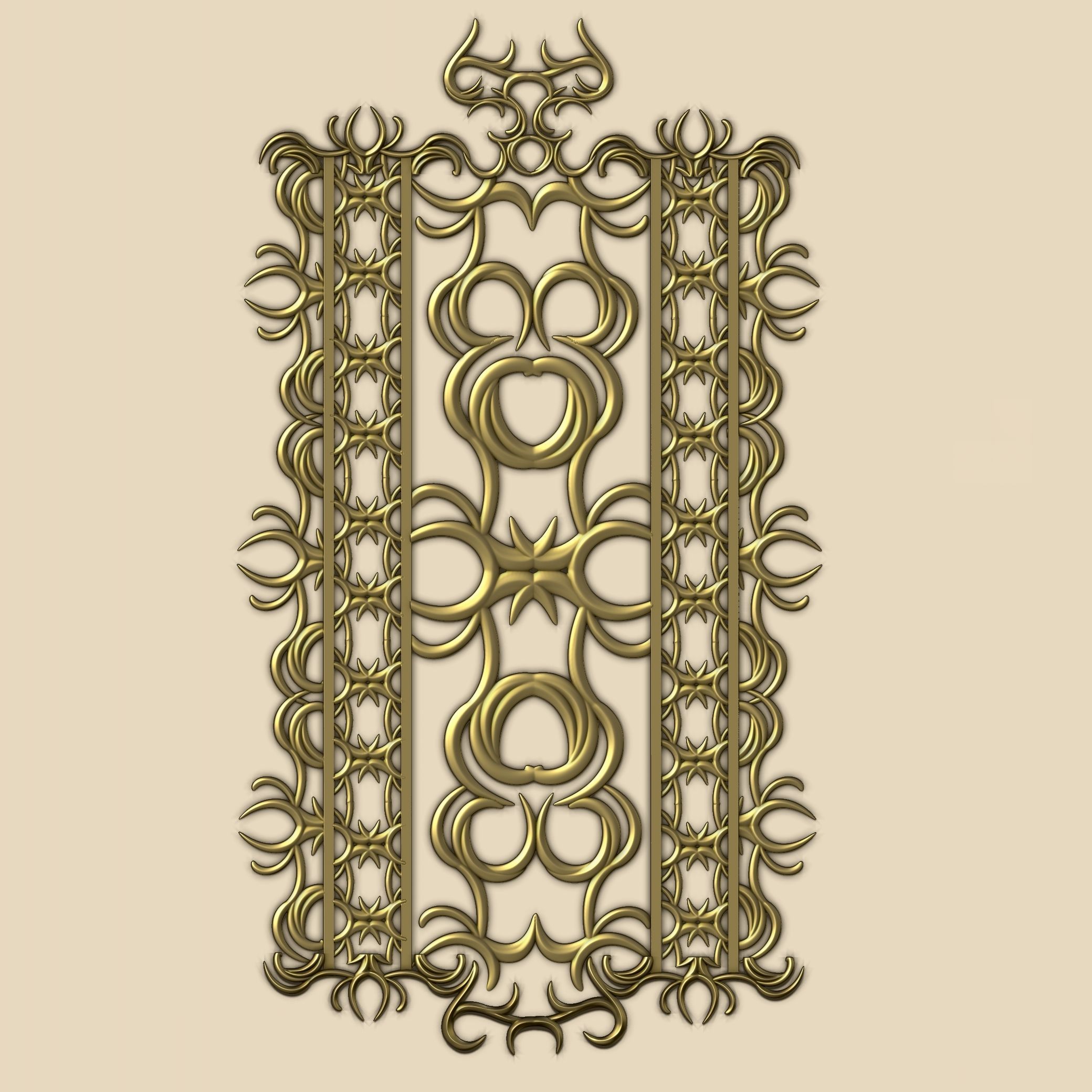 65 Ornaments Brushes - Pack IMM Brushes and 5 Ornament Set 3D model_4