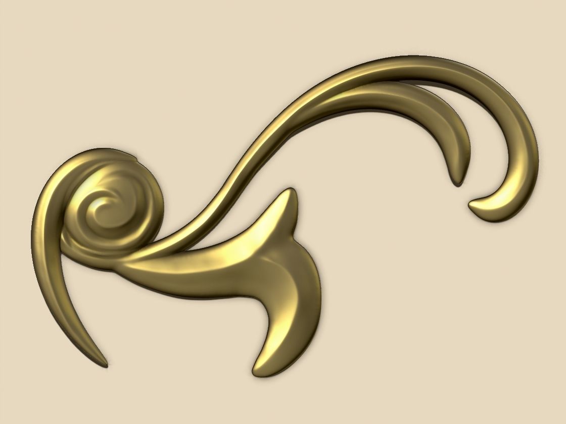 65 Ornaments Brushes - Pack IMM Brushes and 5 Ornament Set 3D model_11