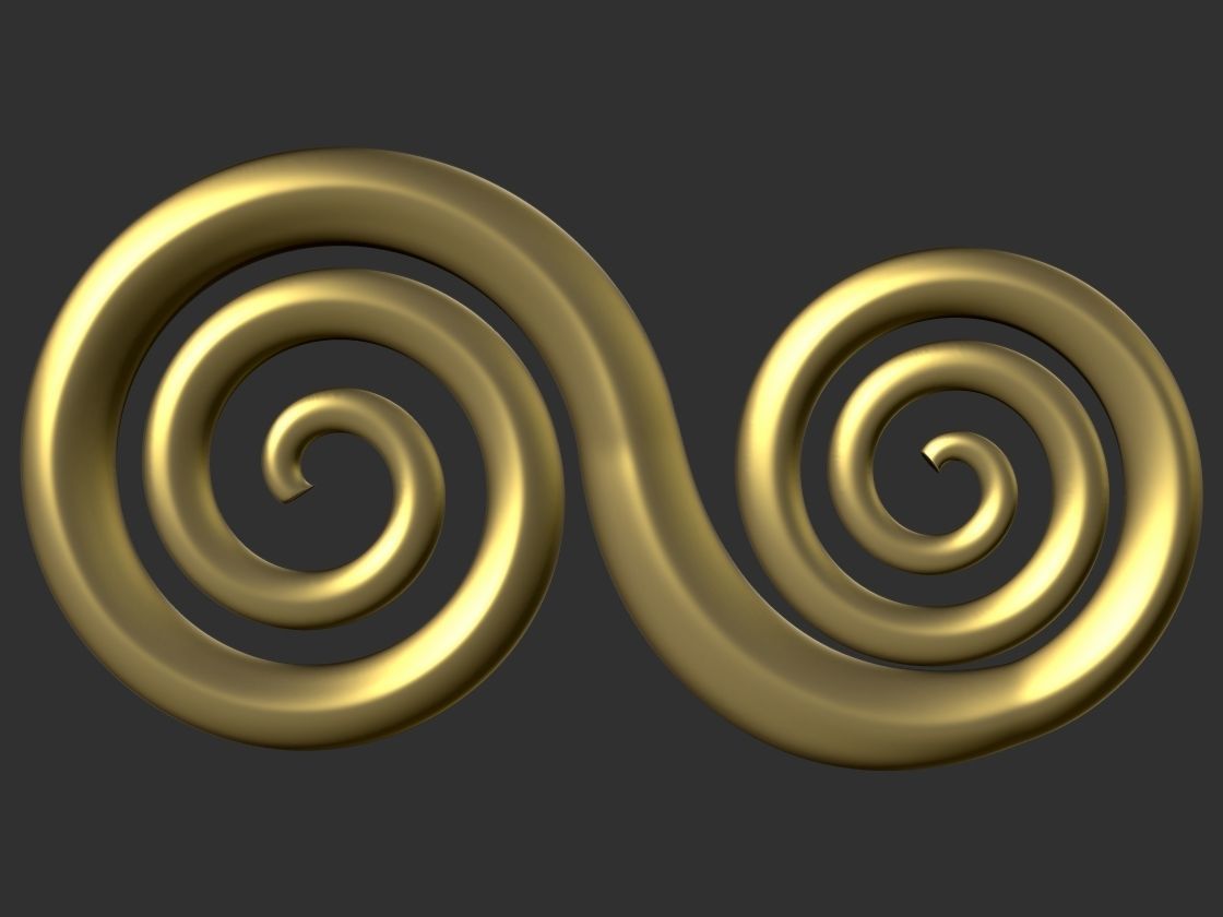 65 Ornaments Brushes - Pack IMM Brushes and 5 Ornament Set 3D model_45