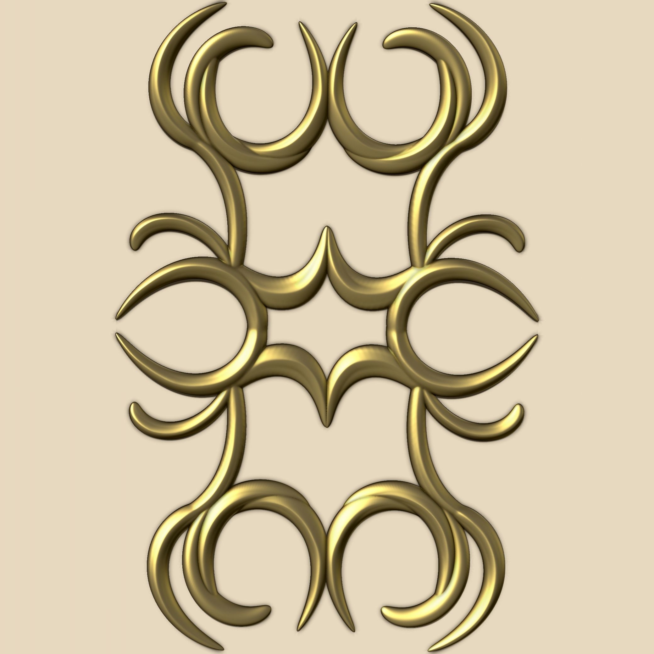 65 Ornaments Brushes - Pack IMM Brushes and 5 Ornament Set 3D model_9