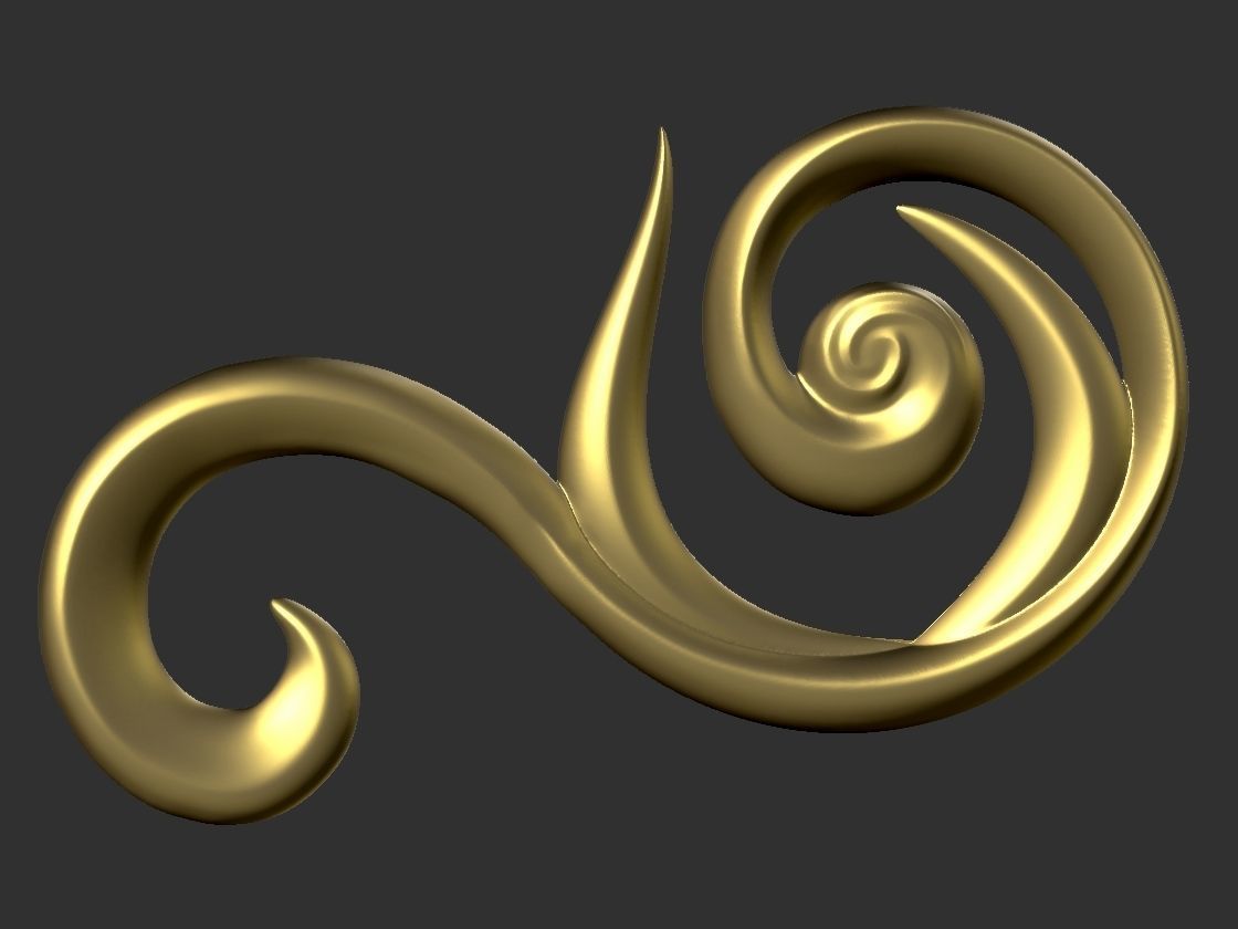 65 Ornaments Brushes - Pack IMM Brushes and 5 Ornament Set 3D model_41