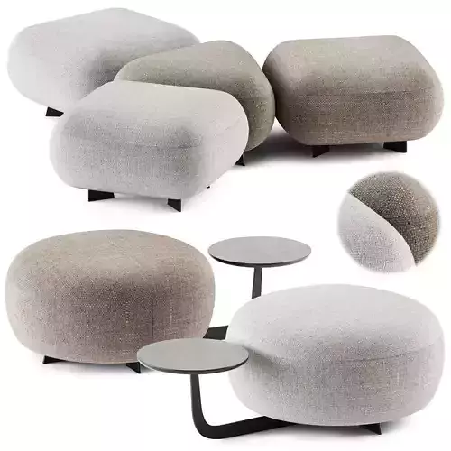 Set Poufs Code Out by True Design