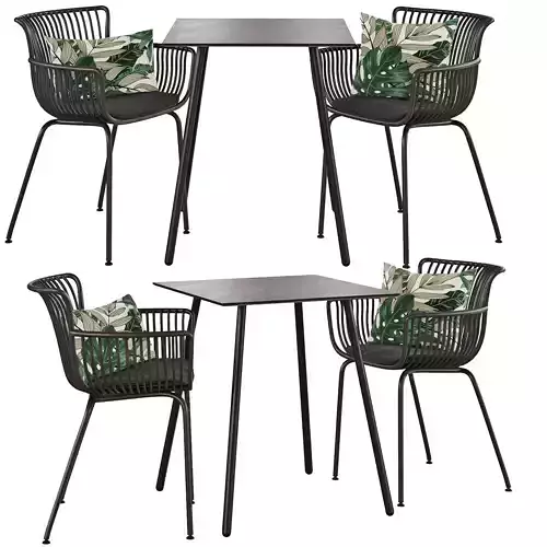 Table and Chair Mathis Surpika 3D model