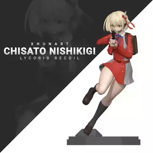 Lycoris Recoil - Chisato Nishikigi  STL