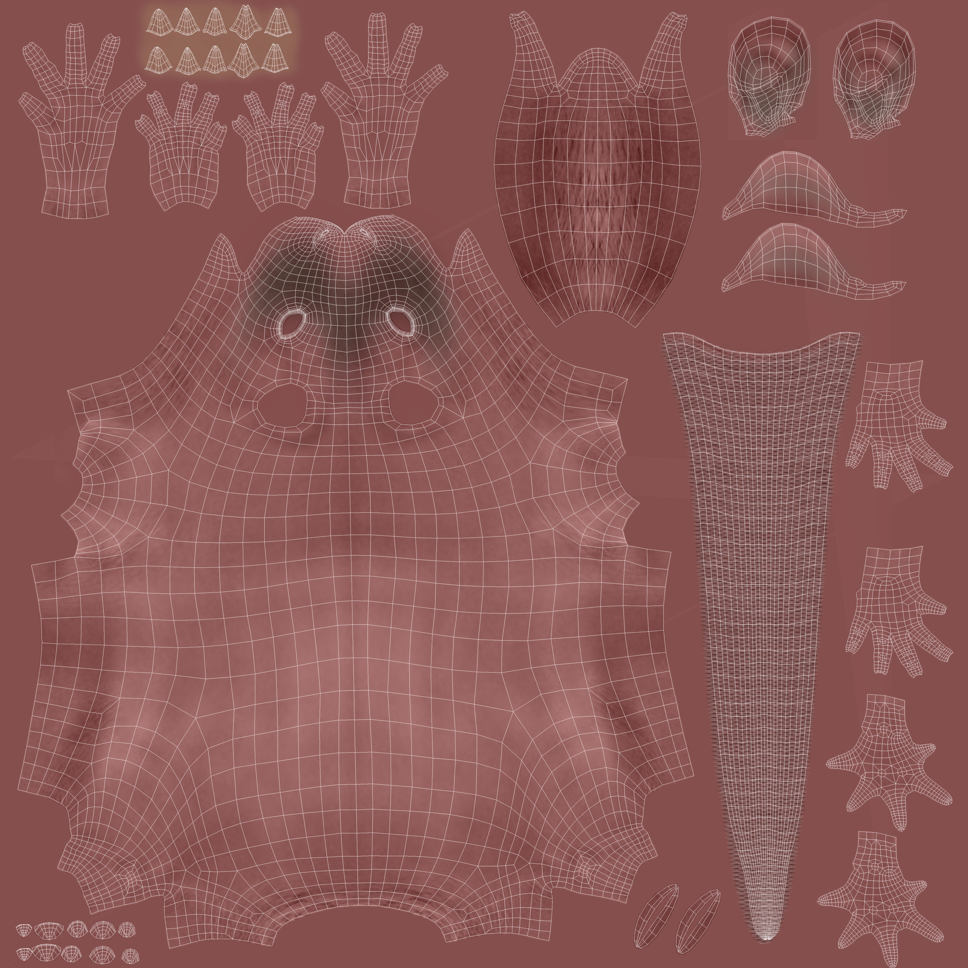 Rat - mice 3D model_14