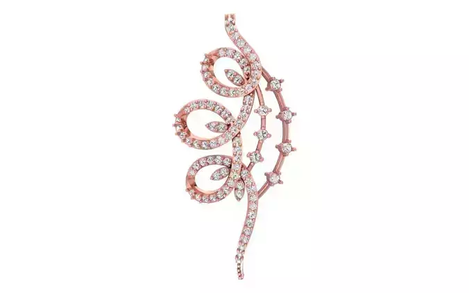 Women Pendants 3dm STL OBJ FBX Renders Details