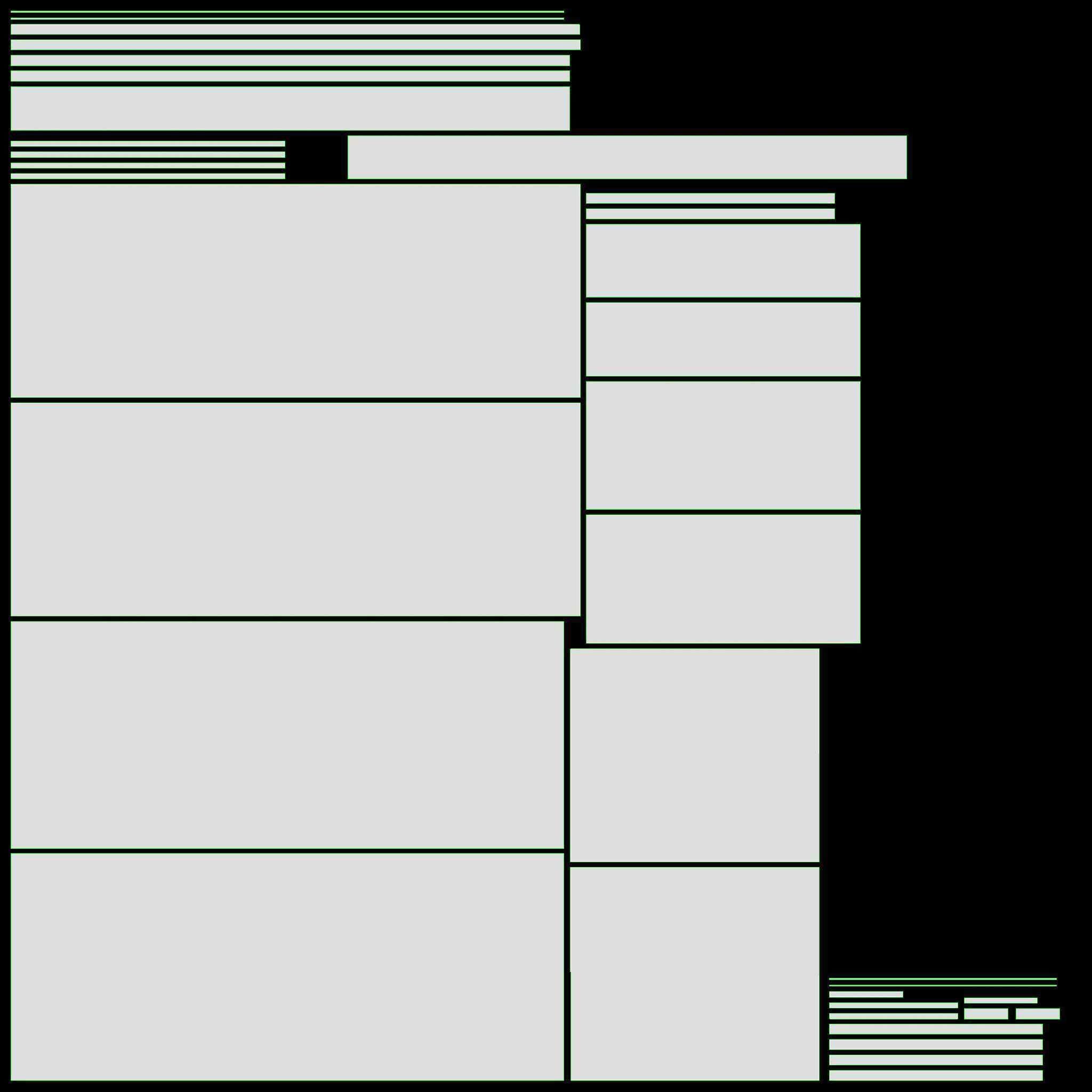 Office Desk L-shape 3D model_10