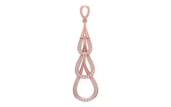 Women Pendants 3dm STL OBJ FBX Renders Details 3D print model