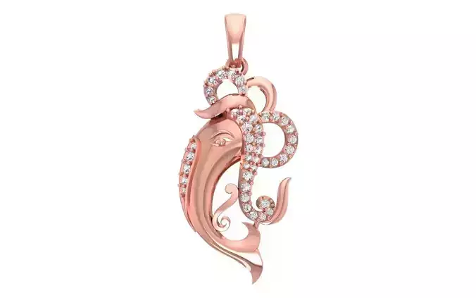 Women Pendants 3dm STL OBJ FBX Renders Details 3D print model