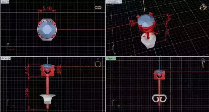 Studs earings 22-057