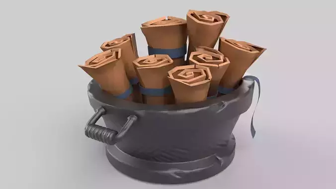 scrolls bucket