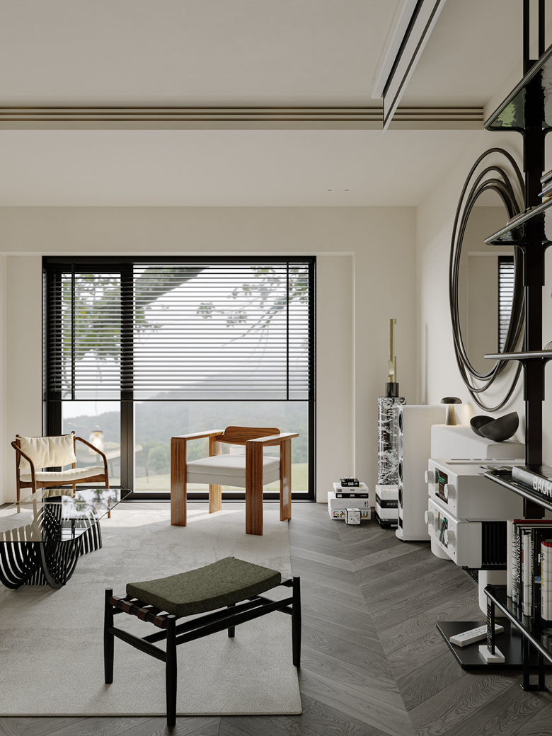 Living Room Interior Scene for 3DMAX and Corona Renderer  3D model_2