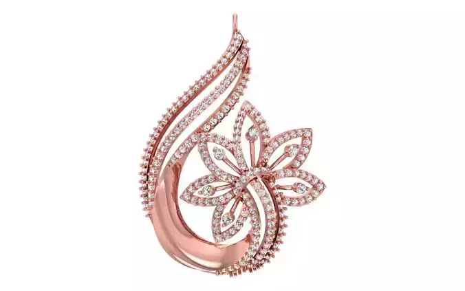 Women Pendants 3dm STL OBJ FBX Renders Details