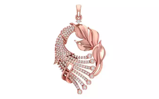 Women Pendants 3dm STL OBJ FBX Renders Details