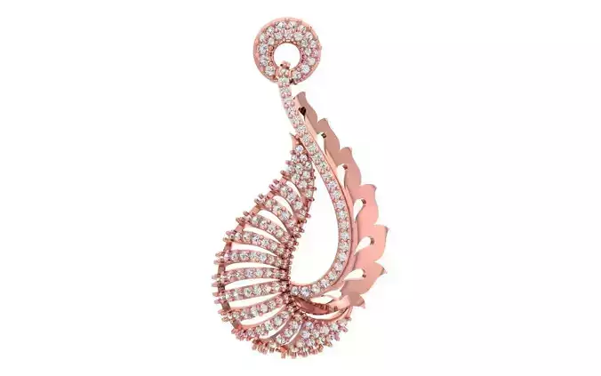 Women Pendants 3dm STL OBJ FBX Renders Details