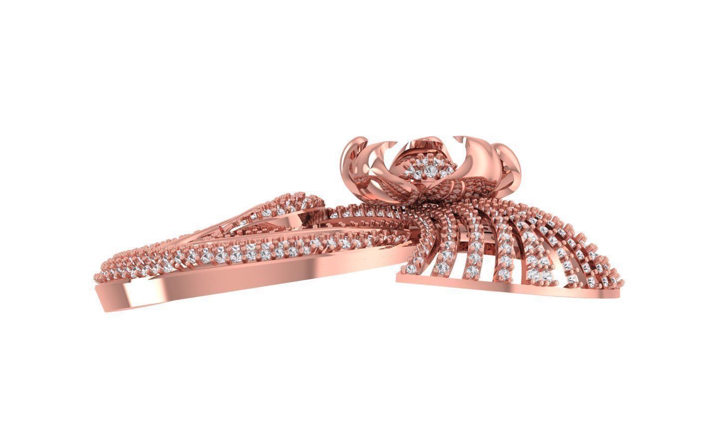 Women Pendants 3dm STL OBJ FBX Renders Details 3D print model_2