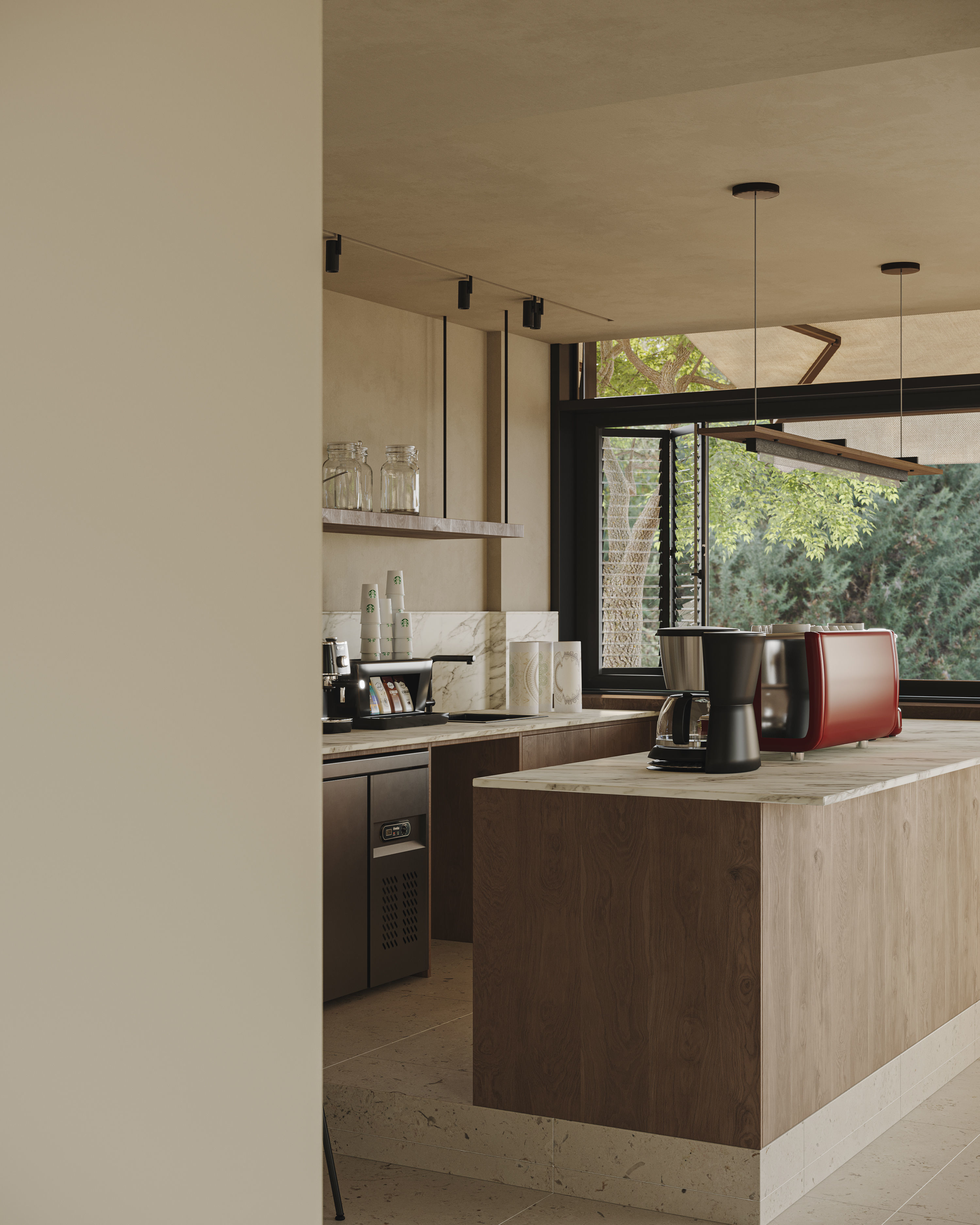 A very nice modern villa building and interior 3D model_10