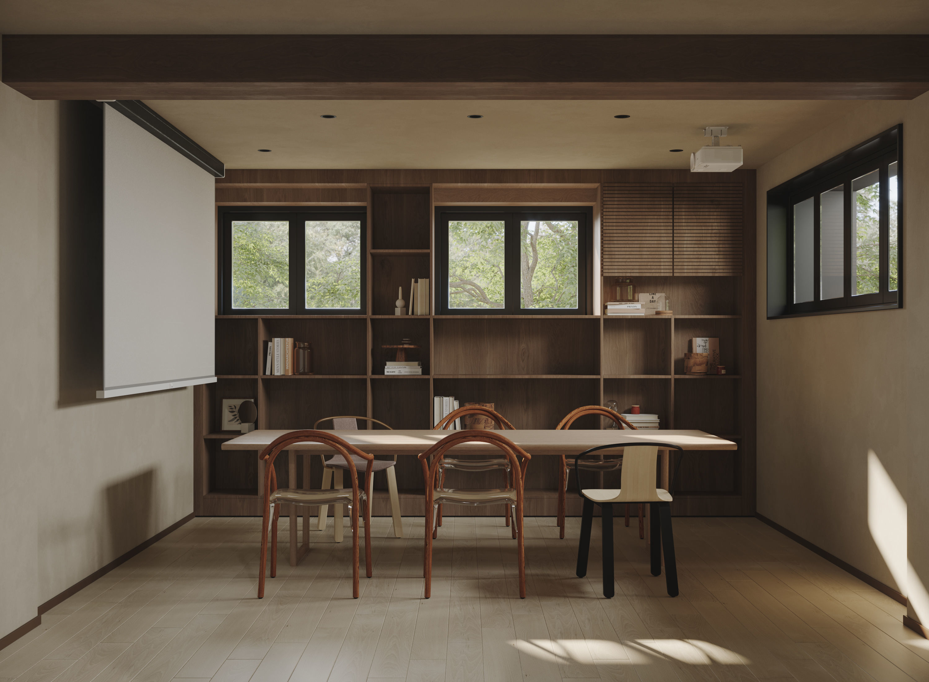 A very nice modern villa building and interior 3D model_12