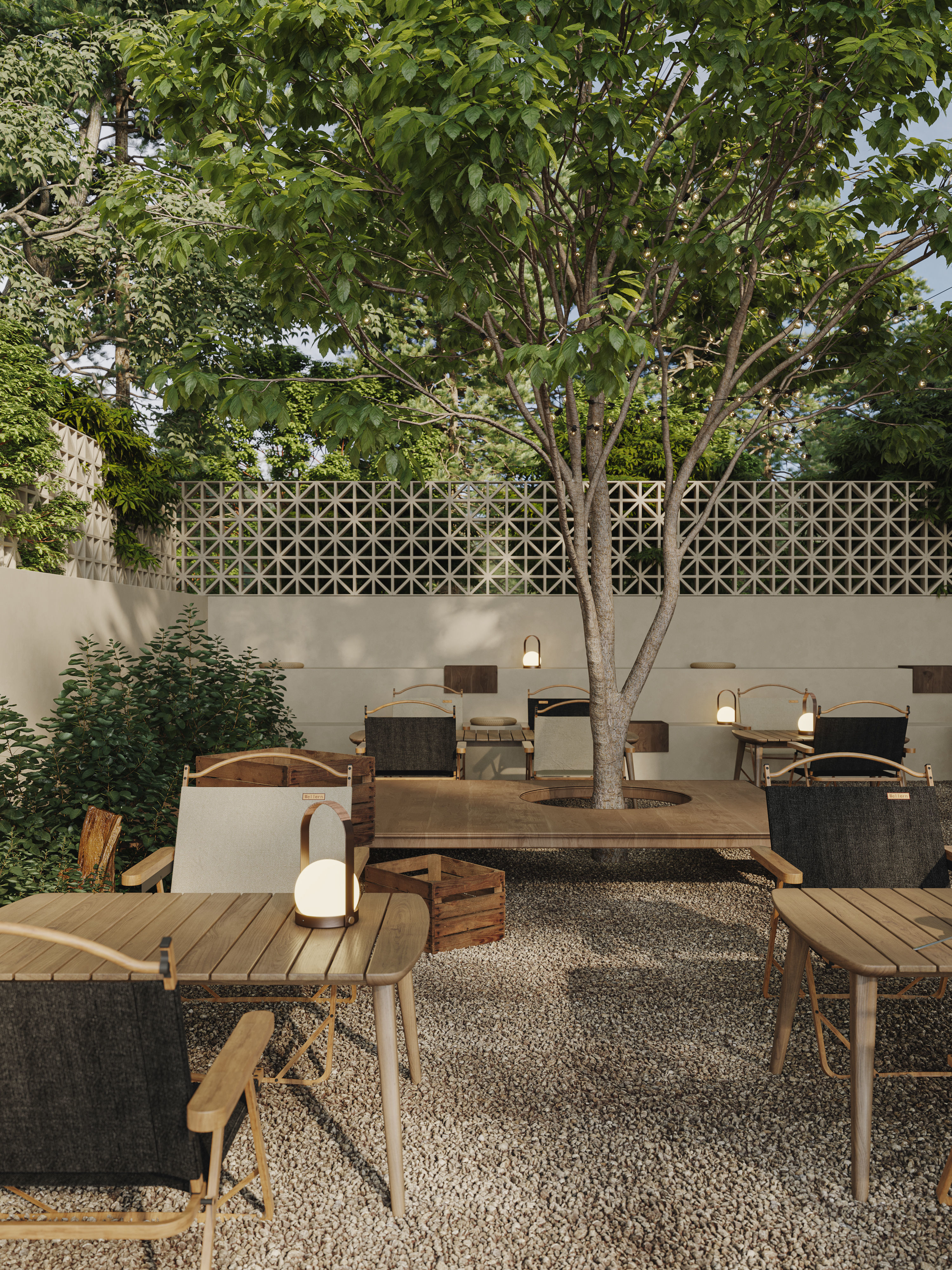 A very nice modern villa building and interior 3D model_15