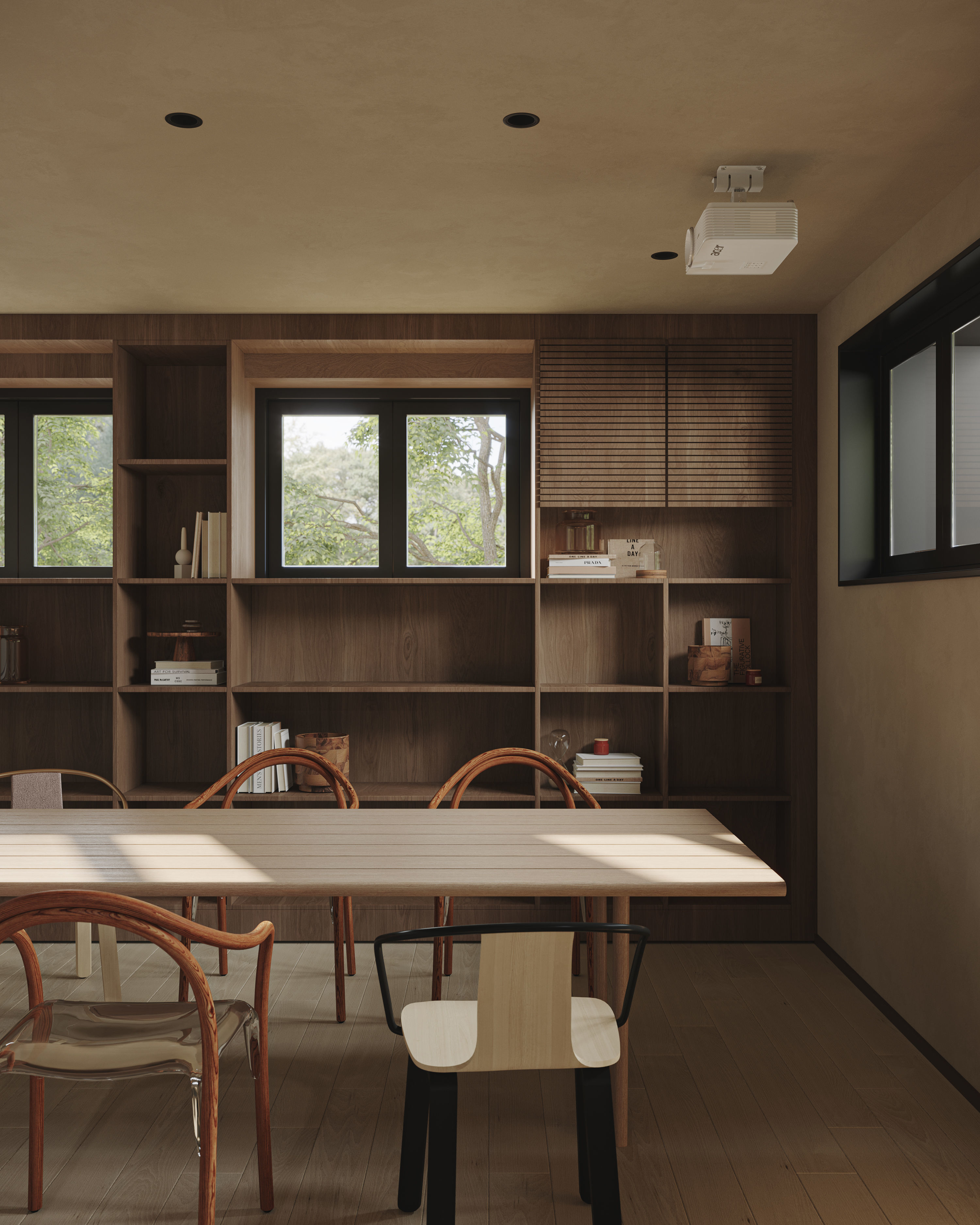 A very nice modern villa building and interior 3D model_13