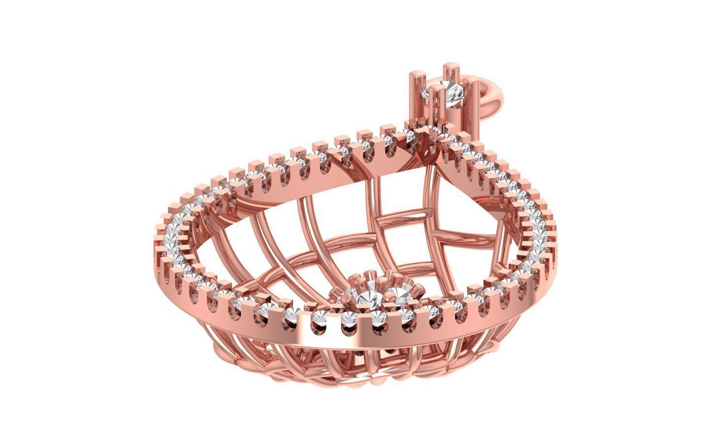 Women Pendants 3dm STL OBJ FBX Renders Details 3D print model_1