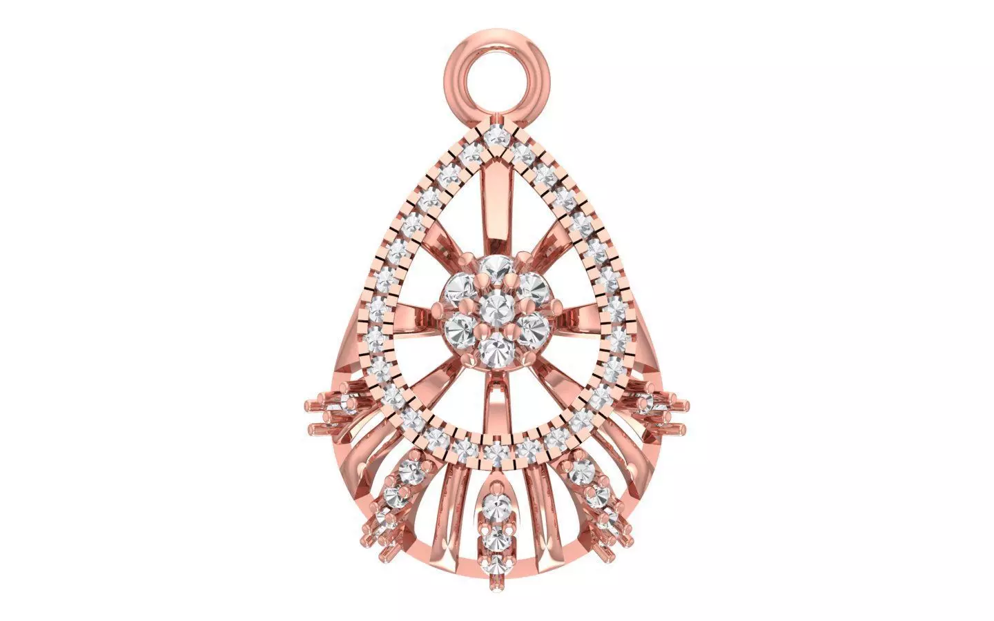 Women Pendants 3dm STL OBJ FBX Renders Details 3D print model