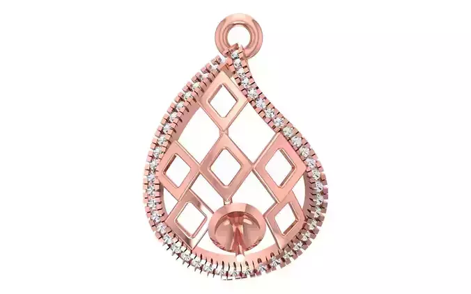 Women Pendants 3dm STL OBJ FBX Renders Details