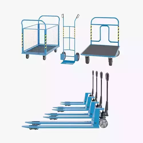 Warehouse Equipment Pack 3D model