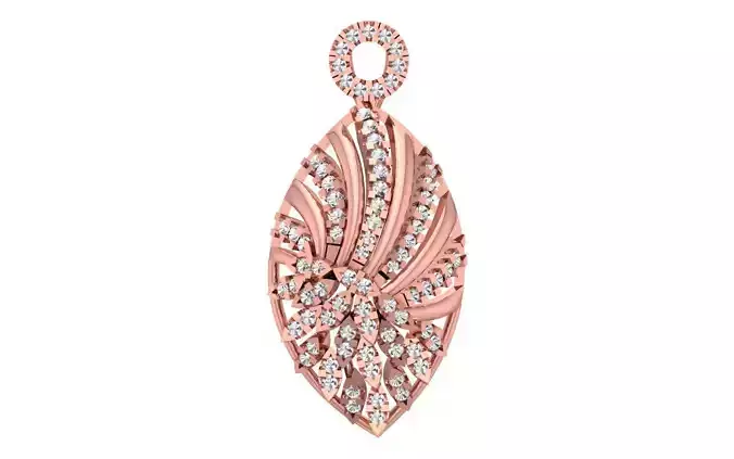 Women Pendants 3dm STL OBJ FBX Renders Details