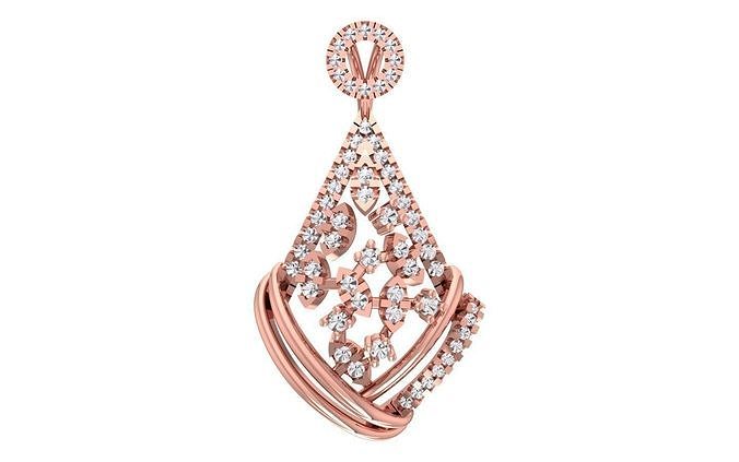 Women Pendants 3dm STL OBJ FBX Renders Details 3D print model