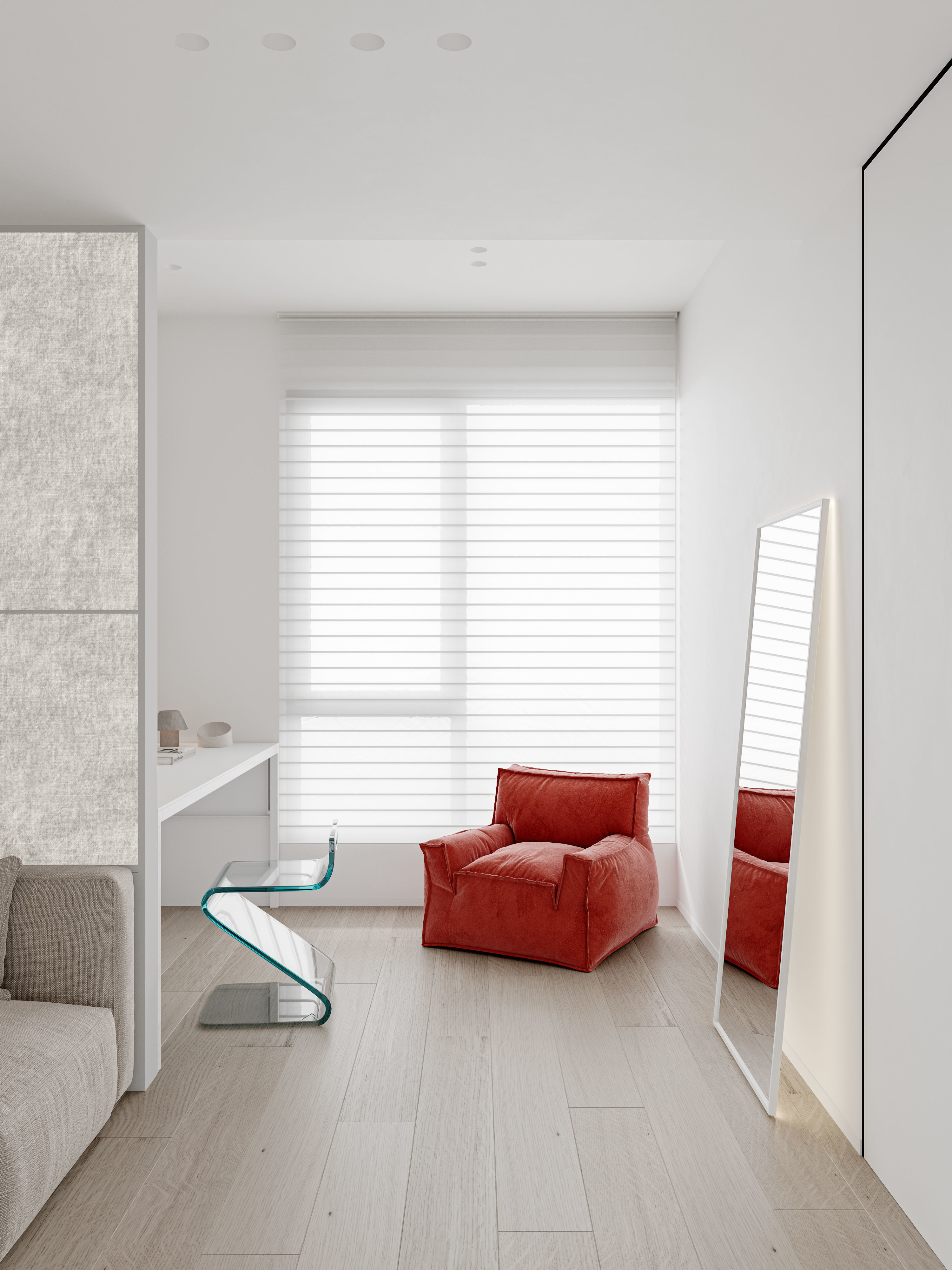 Living Room Interior Scene for 3DMAX and Corona Renderer  3D model_10